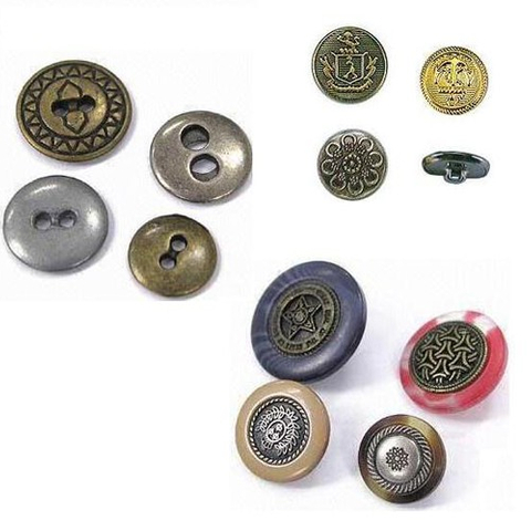 鋅合金鈕釦| 縫線釦|鋅釦製造廠(一系列)