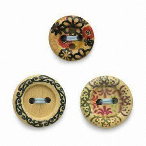 獨特精緻木製鈕釦製造推薦(一系列)